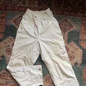 Vintage Descente Ski Pants Cream Ivory size 6 Unisex